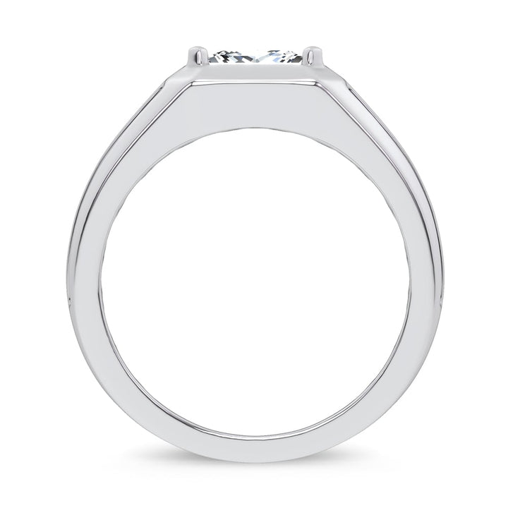 14K 2.00CT Certified Lab Grown Mens Ring