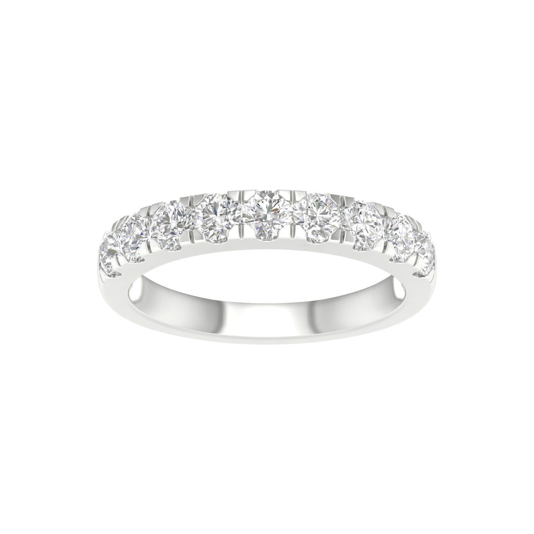14K 1.00CT Certified Lab Grown Diamond Band