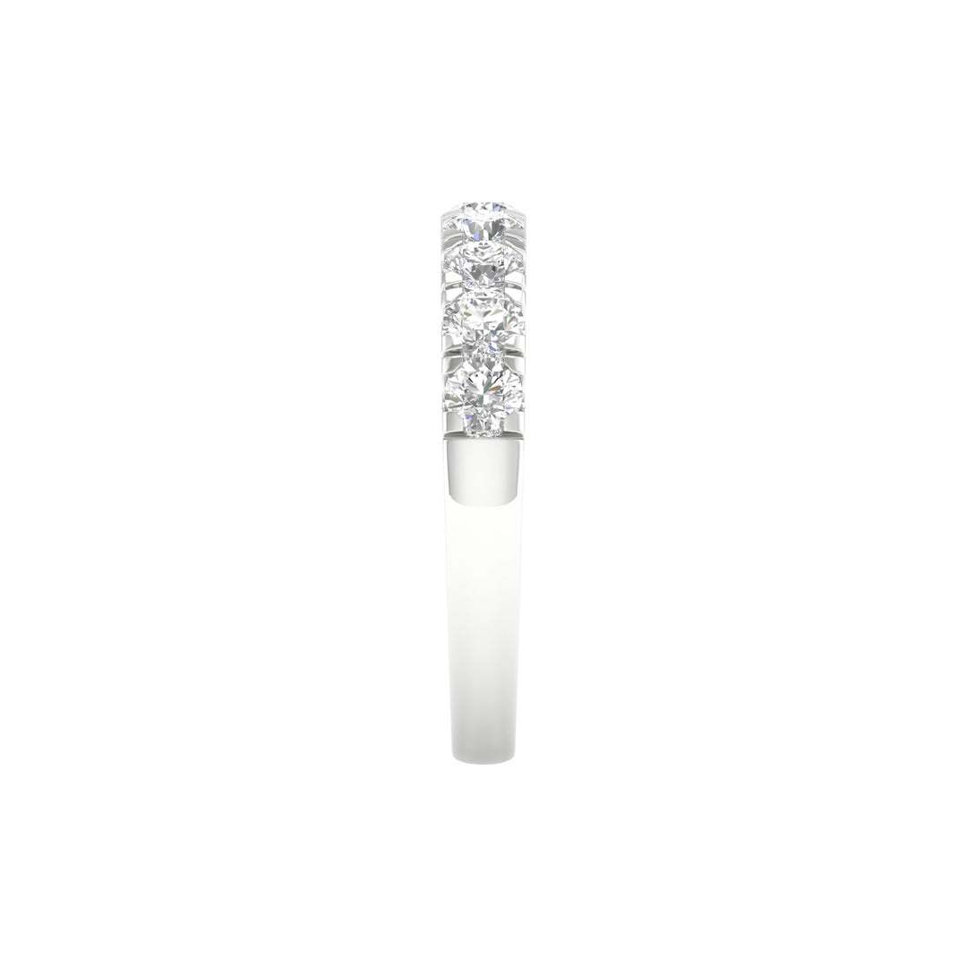 14K 1.00CT Certified Lab Grown Diamond Band