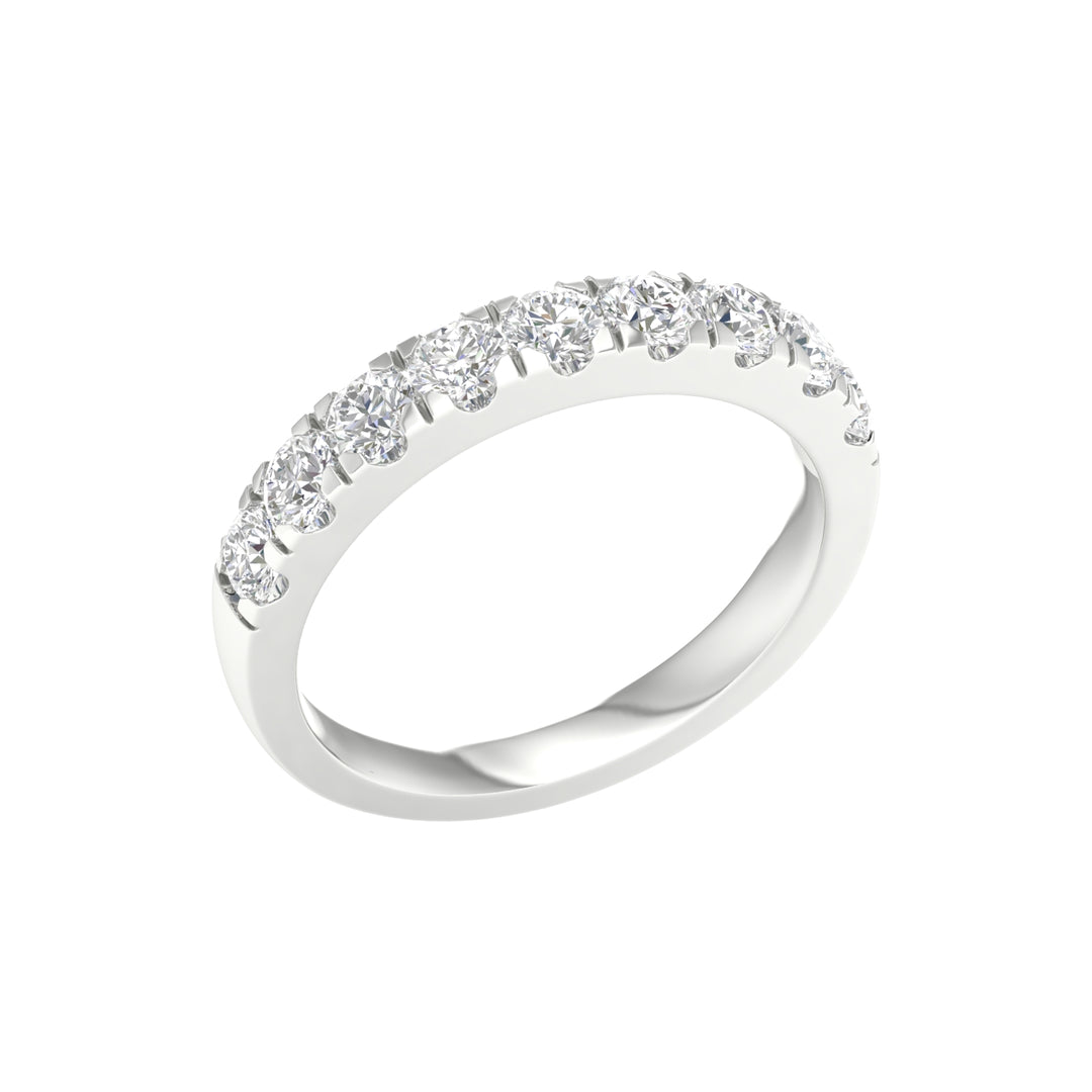 14K 1.00CT Certified Lab Grown Diamond Band