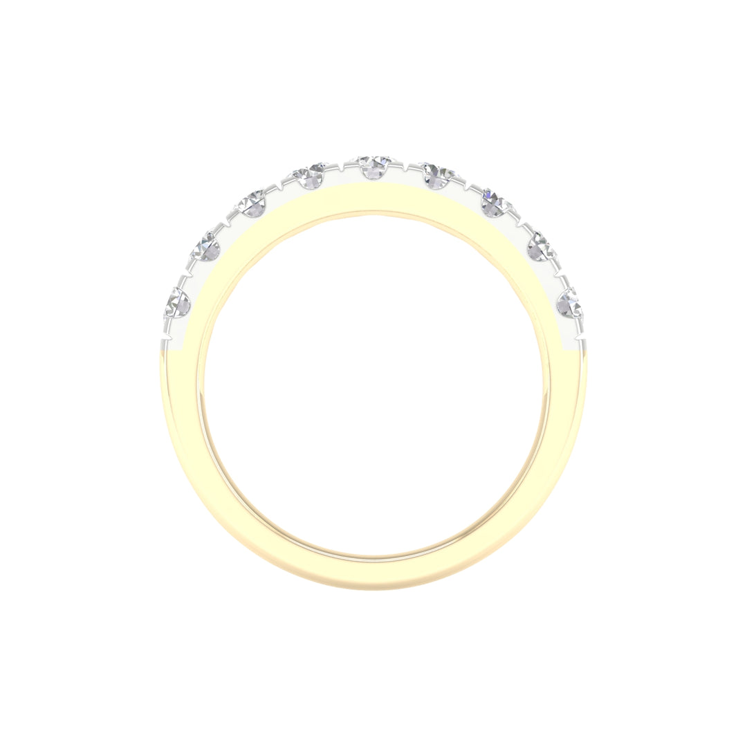 14K 1.00CT Certified Lab Grown Diamond Band
