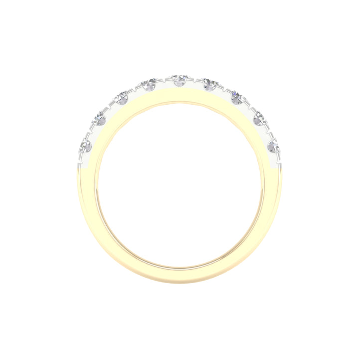 14K 1.00CT Certified Lab Grown Diamond Band