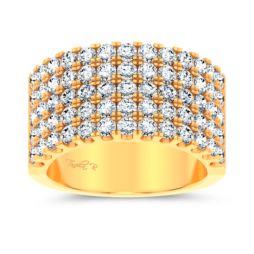 14K 3.00CT DIAMOND LADIES BAND