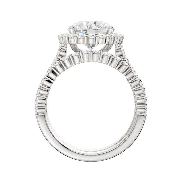 14K 4.00CT DIAMOND BRIDAL SET