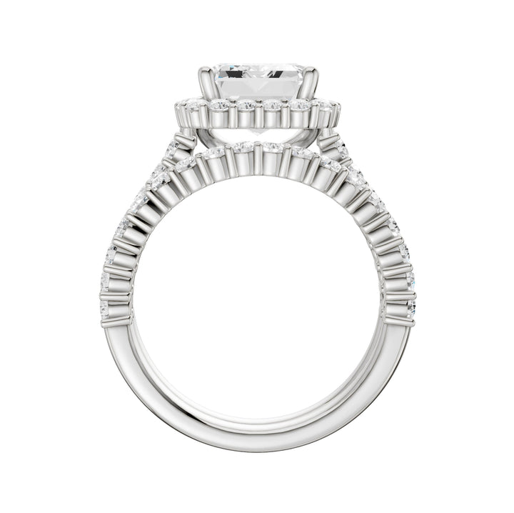 14K 4.00CT DIAMOND BRIDAL SET