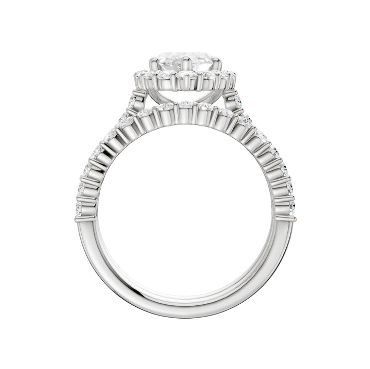 14K 3.00CT DIAMOND BRIDAL SET
