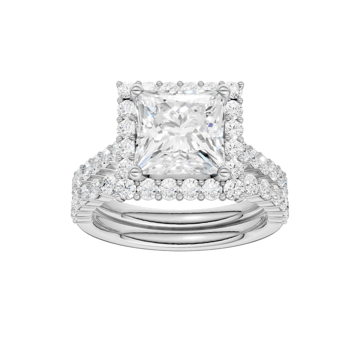 14K 4.00CT DIAMOND BRIDAL SET