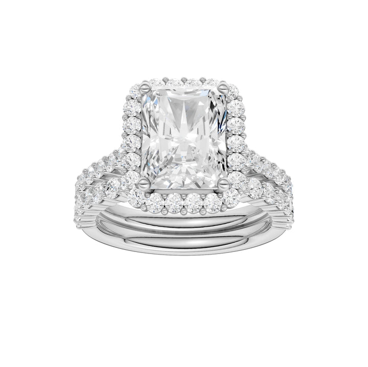 14K 4.00CT DIAMOND BRIDAL SET