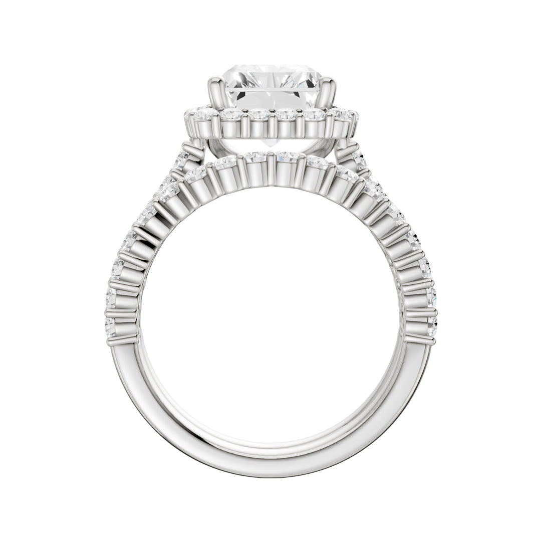 14K 4.00CT DIAMOND BRIDAL SET