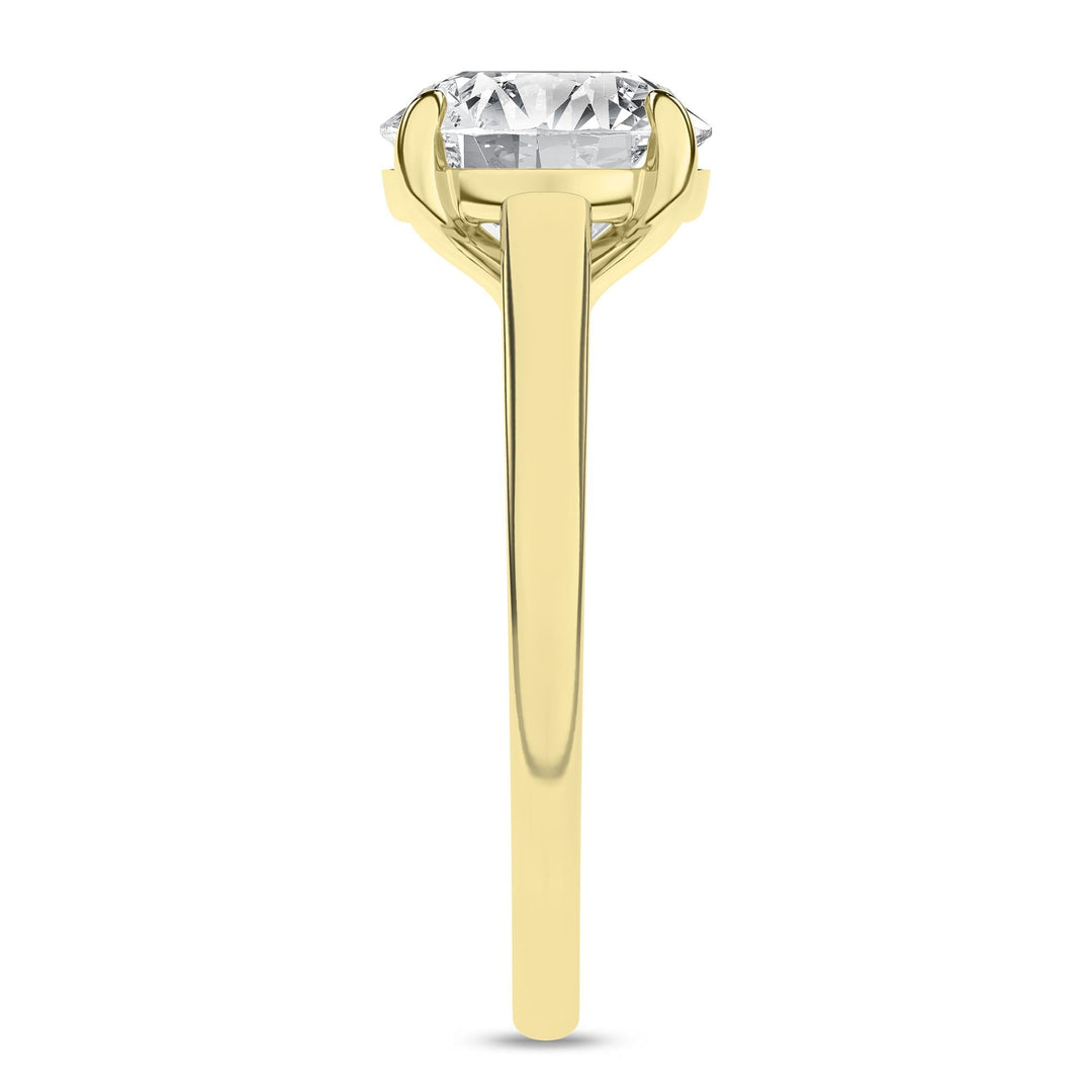 10K 1.00CT Certified Lab Grown Diamond Ring