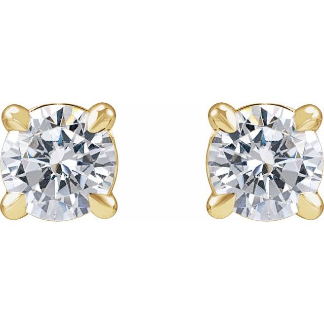 Lab-Grown Diamond Stud Earrings