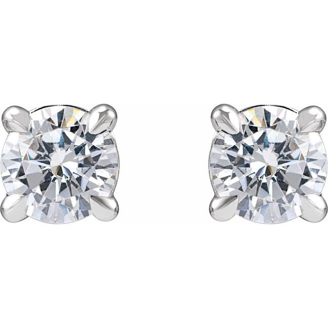 Lab-Grown Diamond Stud Earrings