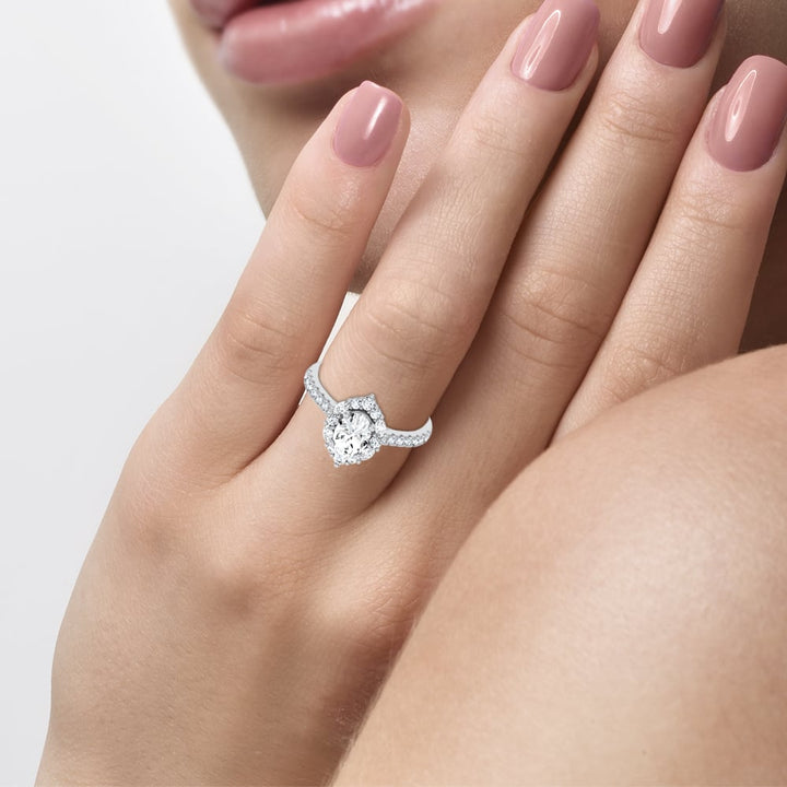 14K 1.40CT Certified Lab Grown DIAMOND RING