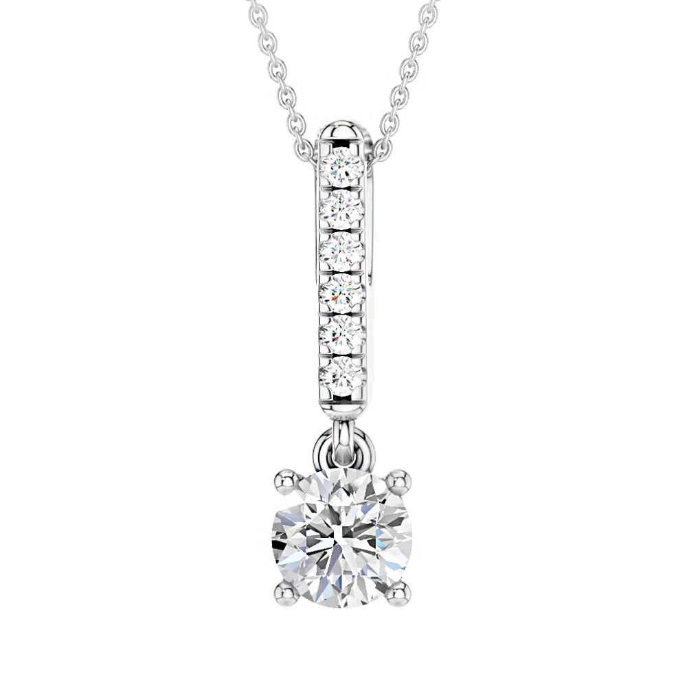 14K 1.05ct Certified Lab Grown Diamond Earrings