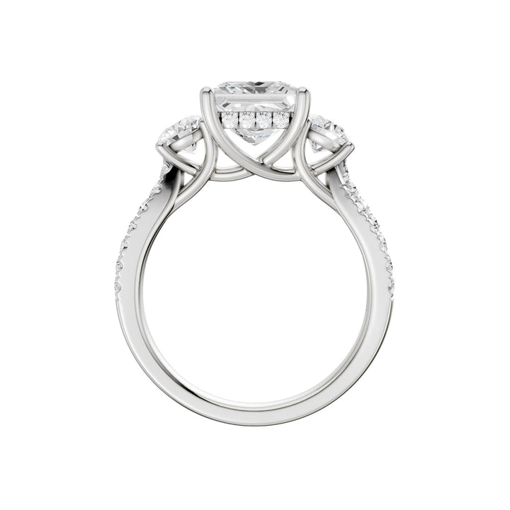 14K 4.00CT Lab Grown Diamond Engagement Ring
