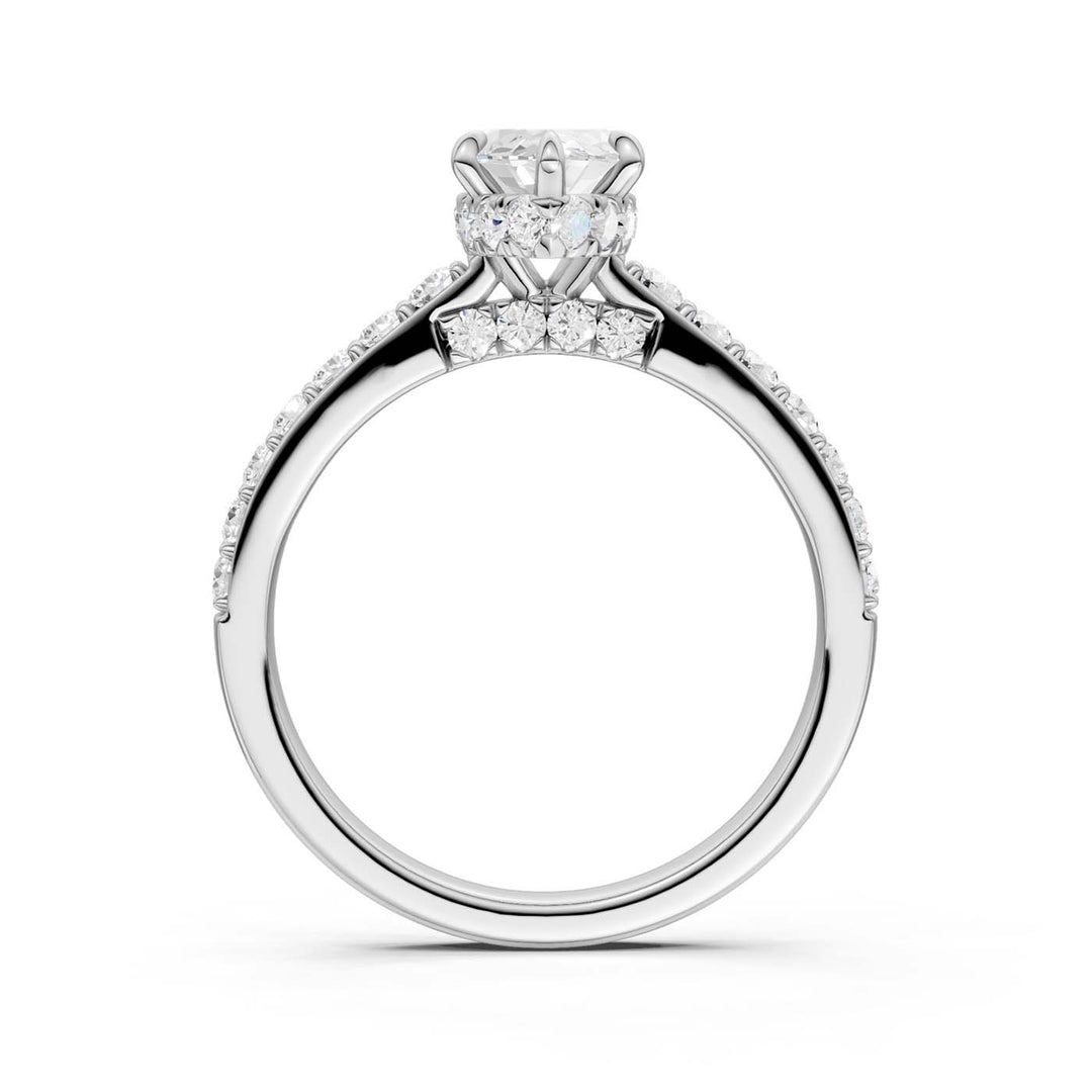 14K 1.50CT Lab Grown Diamond Engagement Ring