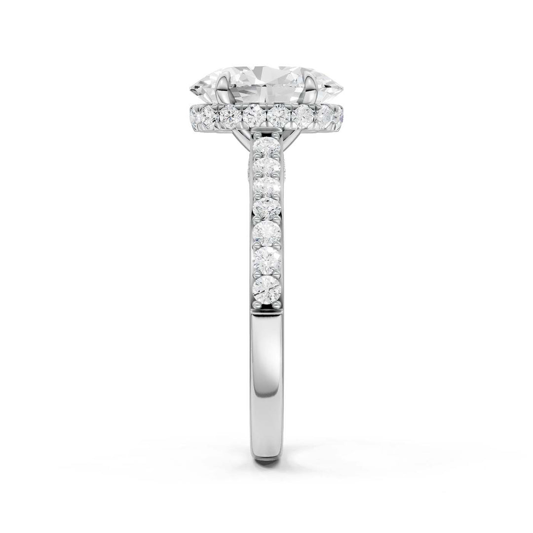 14K 2.50CT Lab Grown Diamond Engagement Ring
