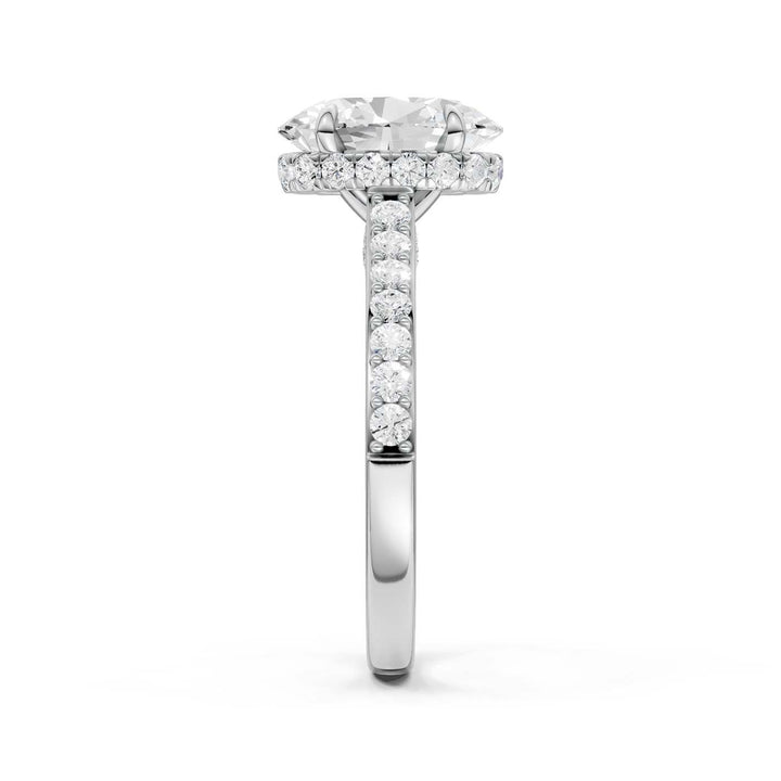 14K 2.50CT Lab Grown Diamond Engagement Ring