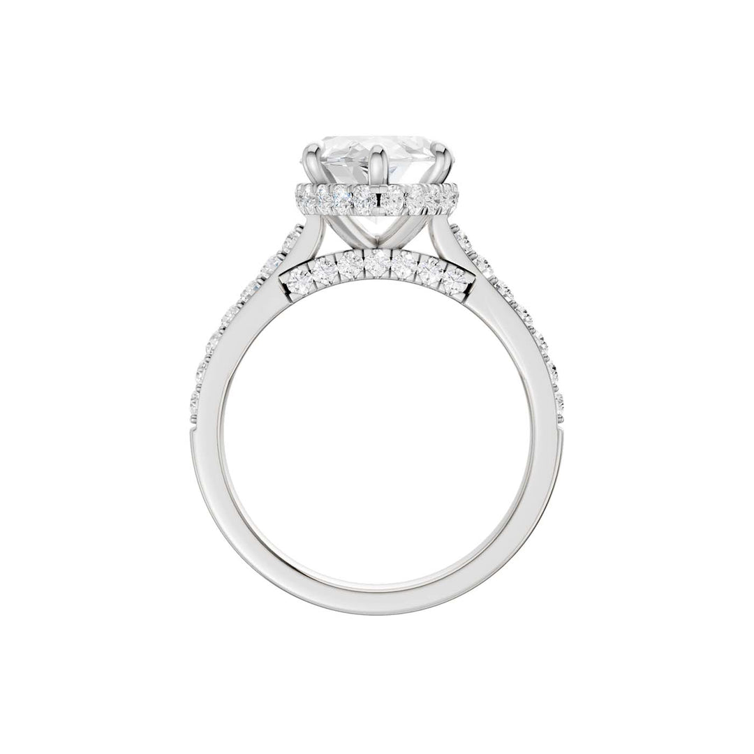 14K 4.50CT Lab Grown Diamond Engagement Ring