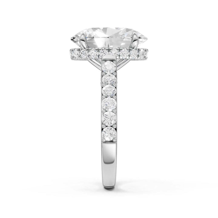 14K 6.00CT Lab Grown Diamond Engagement Ring