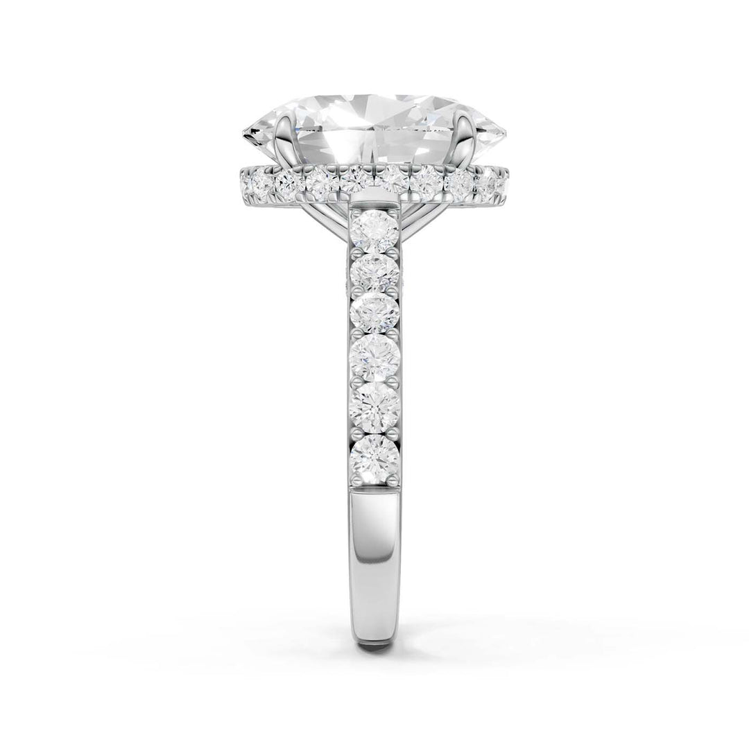14K 6.00CT Lab Grown Diamond Engagement Ring