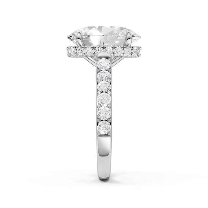 14K 6.00CT Lab Grown Diamond Engagement Ring