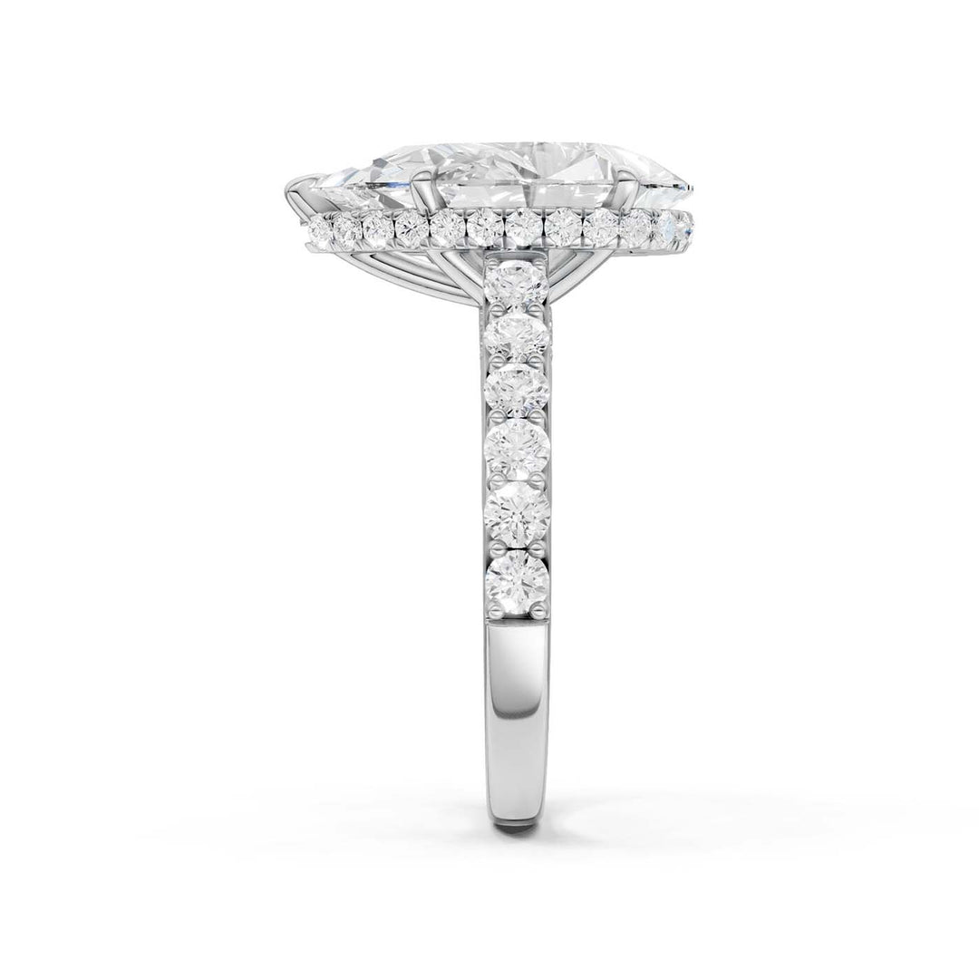 14K 6.00CT Lab Grown Diamond Engagement Ring