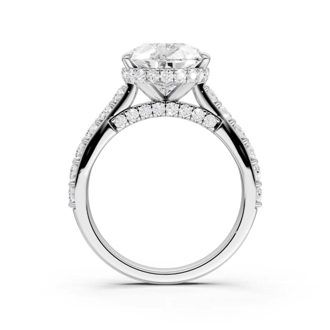 14K 6.00CT Lab Grown Diamond Engagement Ring