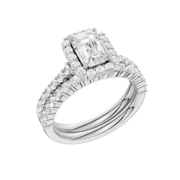 14K 2.00CT DIAMOND BRIDAL SET