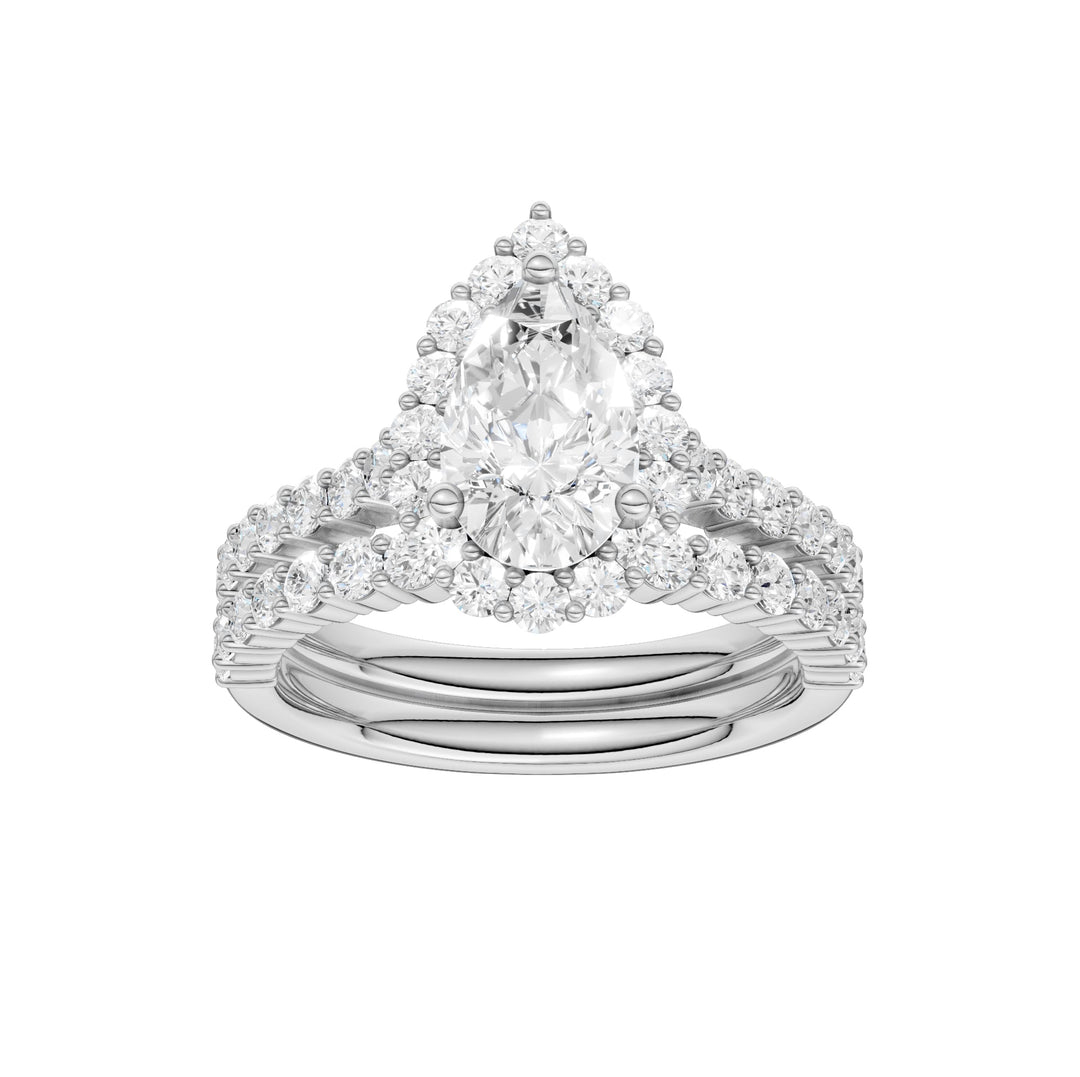 14K 2.00CT DIAMOND BRIDAL SET