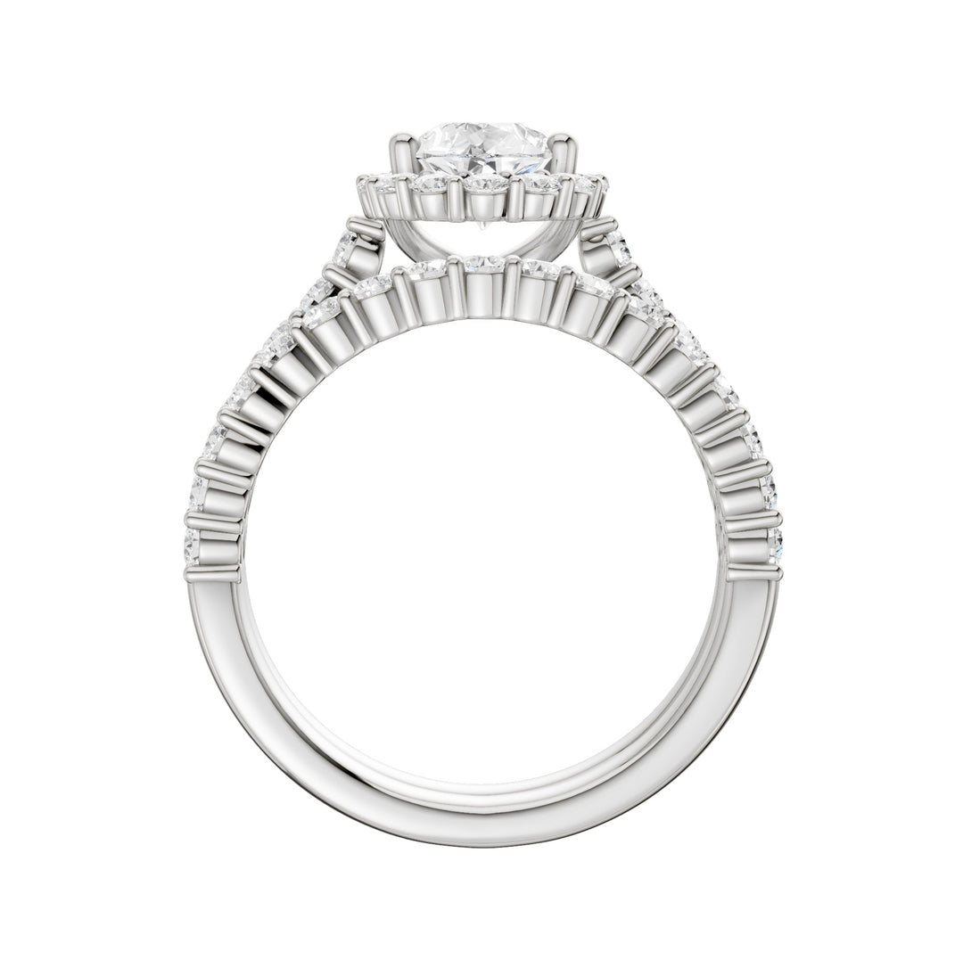 14K 2.00CT DIAMOND BRIDAL SET