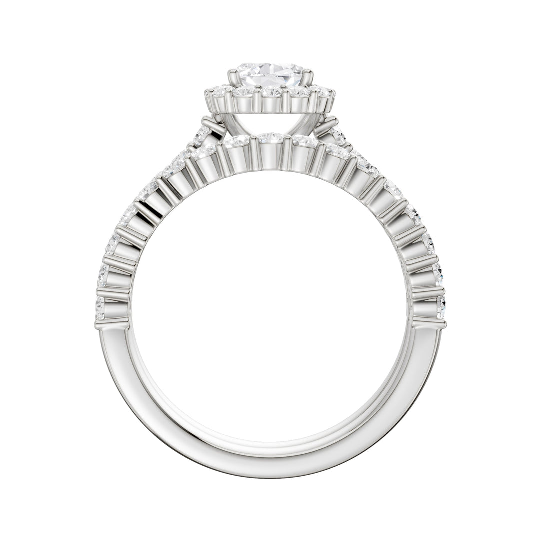 14K 2.00CT DIAMOND BRIDAL SET