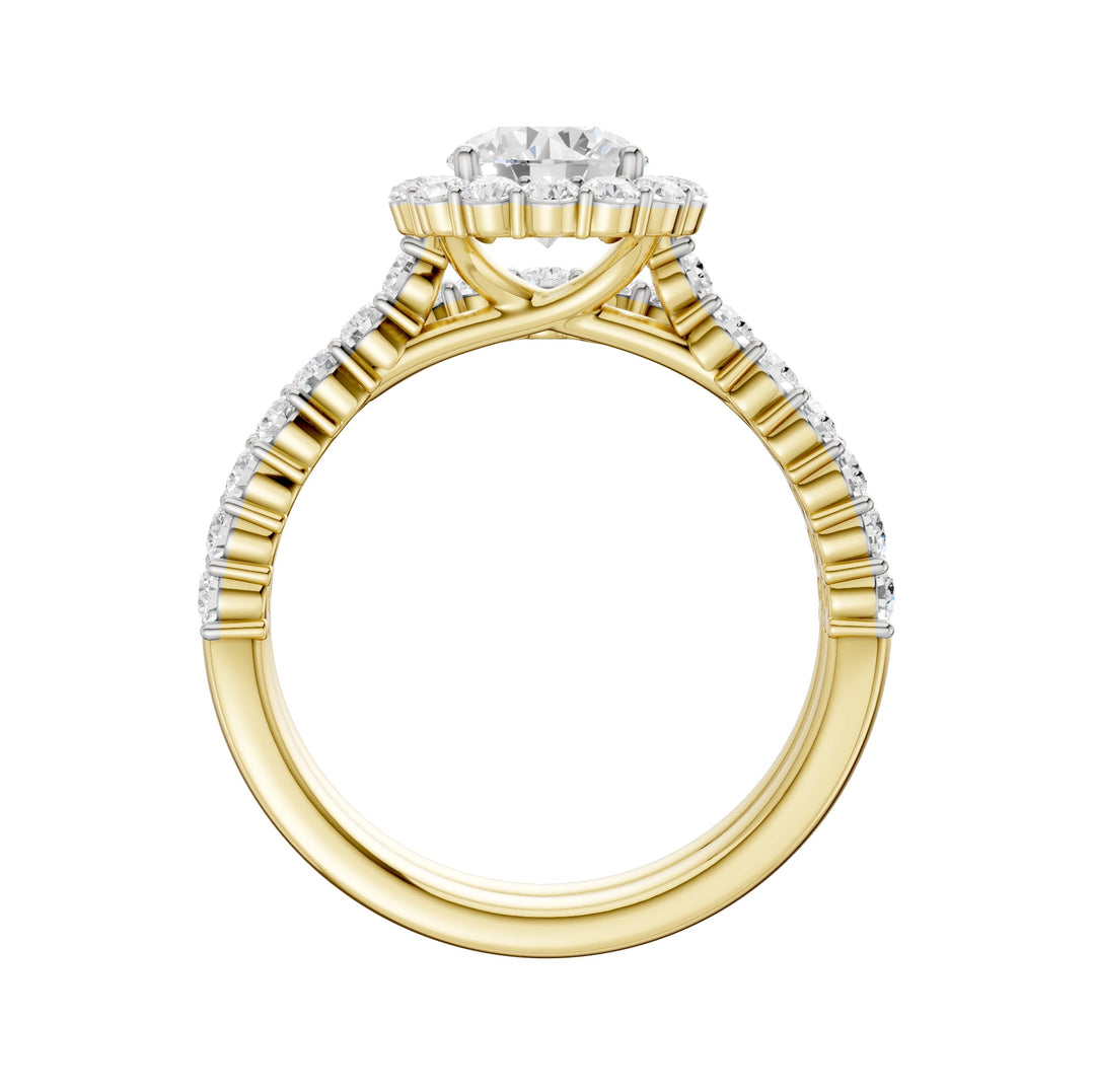 14K 2.00CT DIAMOND BRIDAL SET