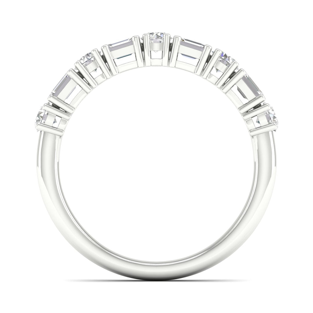 14K 1.00CT Fancy Lab Grown Diamond Band