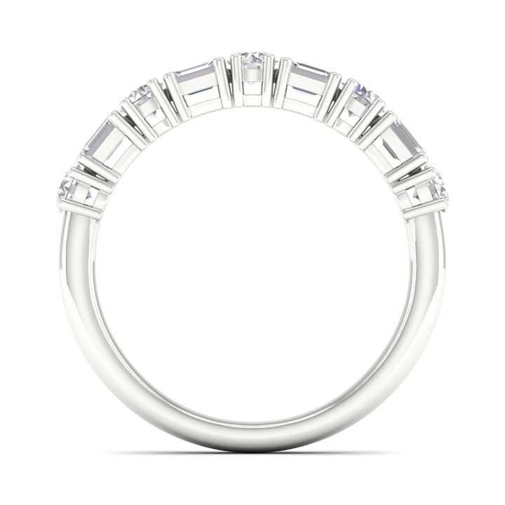 14K 1.00CT Fancy Lab Grown Diamond Band