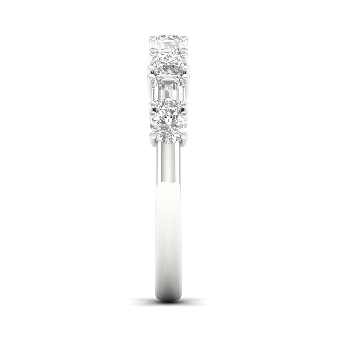 14K 1.00CT Fancy Lab Grown Diamond Band