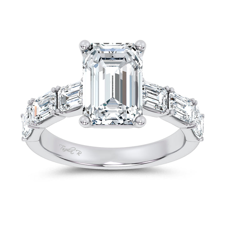 14K 4.50ct Diamond Engagement Ring