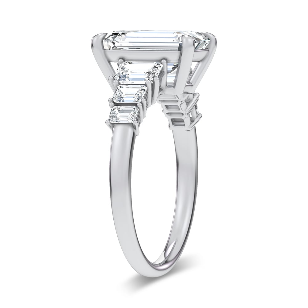 14K 4.06CT  Diamond Engagement Ring