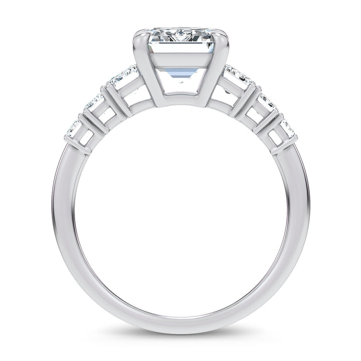 14K 4.06CT  Diamond Engagement Ring