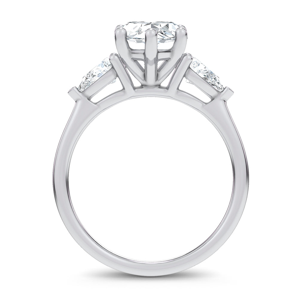 14K 3.66ct Diamond Engagement Ring