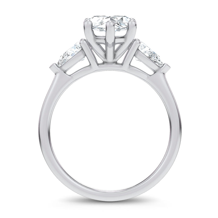 14K 3.66ct Diamond Engagement Ring