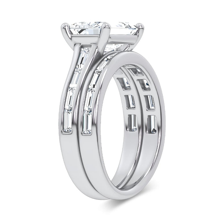 14K 3.59CT DIAMOND BRIDAL SET