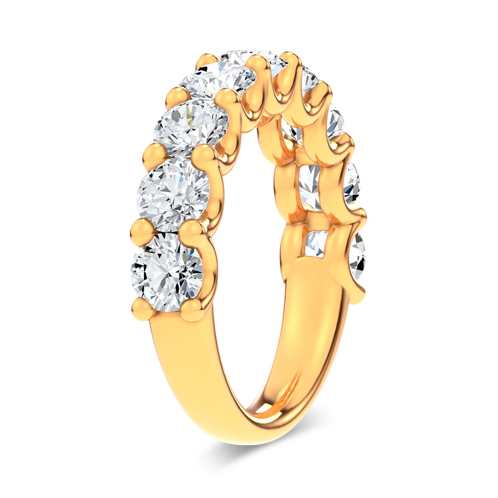 14K 2.97CT Lab Grown DIAMOND BAND