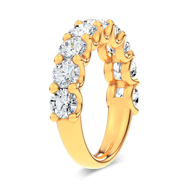 14K 2.97CT Lab Grown DIAMOND BAND