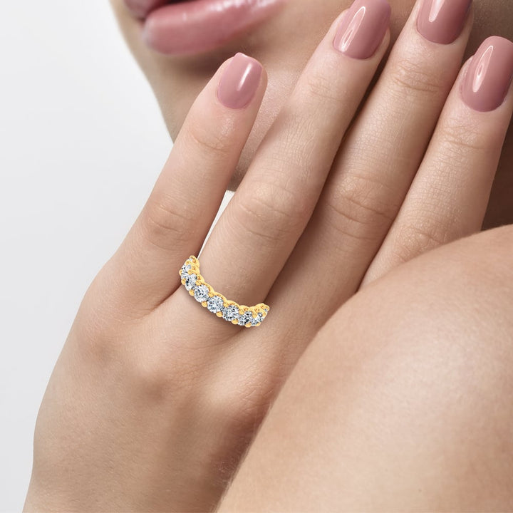 14K 2.97CT Lab Grown DIAMOND BAND
