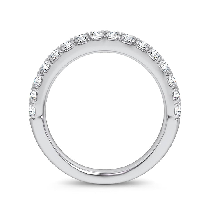 14K 2.00CT Lab Diamond  Fancy Band