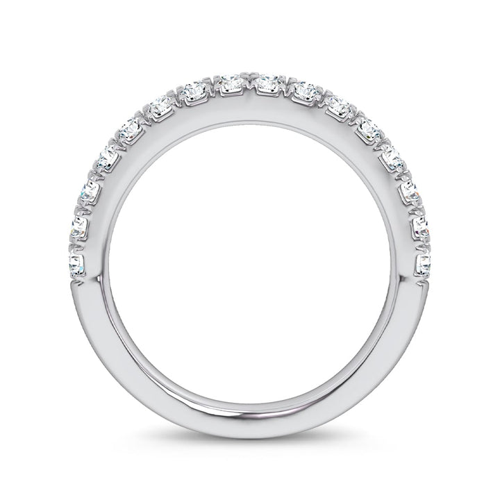 14K 2.00CT Lab Diamond  Fancy Band