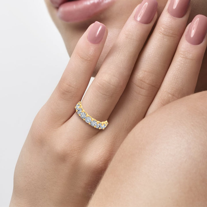 14K 1.98CT Lab Grown DIAMOND BAND