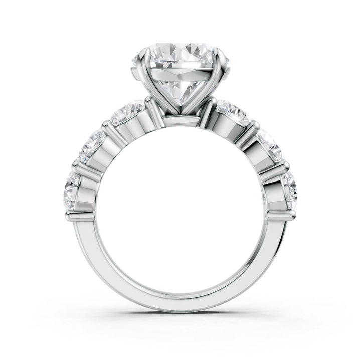 14K 7.00CT Lab Grown Diamond Engagement Ring
