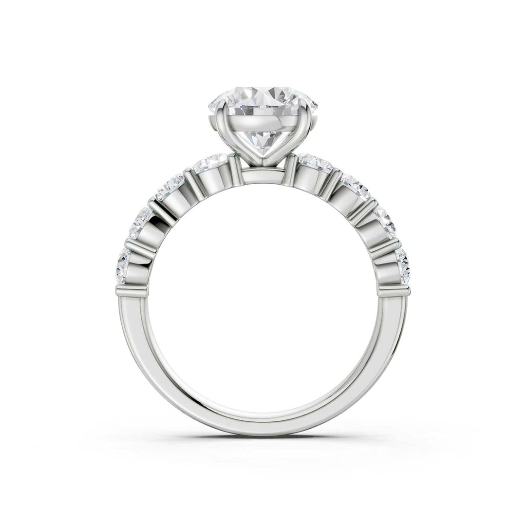 14K 3.00CT Lab Grown Diamond Engagement Ring